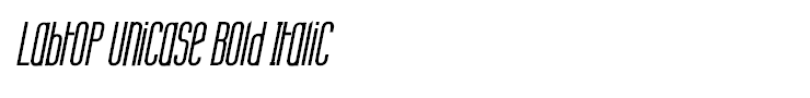Labtop Unicase Bold Italic