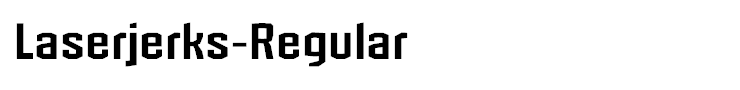 Laserjerks-Regular