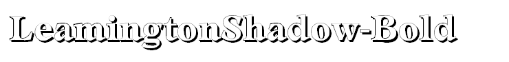 LeamingtonShadow-Bold