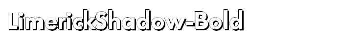 LimerickShadow-Bold