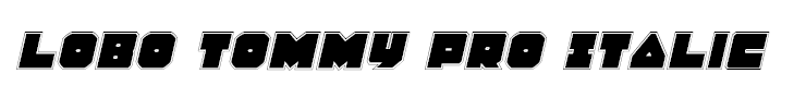 Lobo Tommy Pro Italic