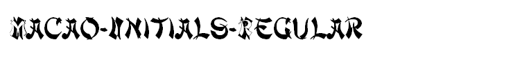 Macao-Initials-Regular