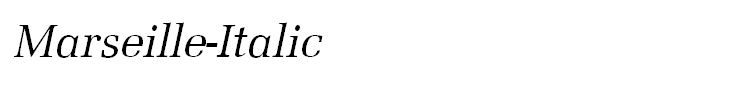 Marseille-Italic