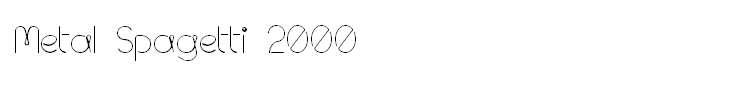 Metal Spagetti 2000