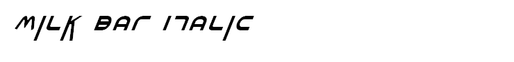 Milk Bar Italic