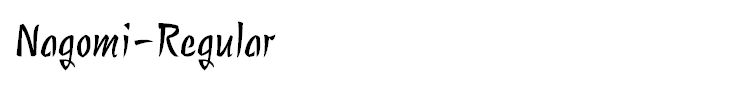 Nagomi-Regular
