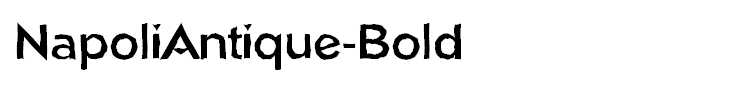 NapoliAntique-Bold
