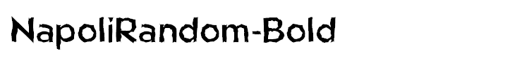 NapoliRandom-Bold
