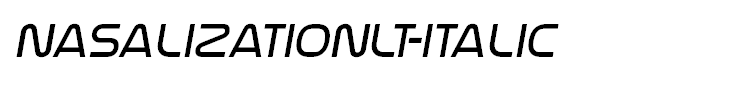 NasalizationLt-Italic