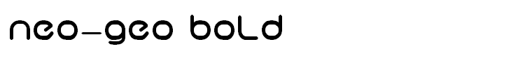 neo-geo bold