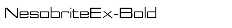 NesobriteEx-Bold