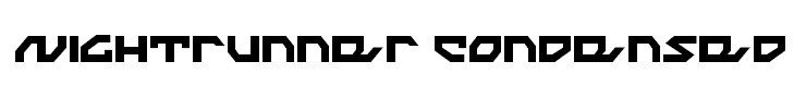 Nightrunner Condensed