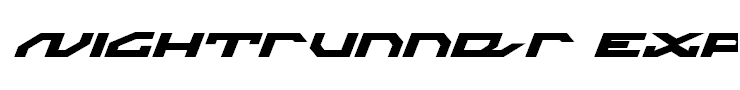 Nightrunner Expanded Italic