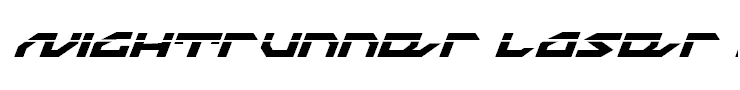 Nightrunner Laser Italic