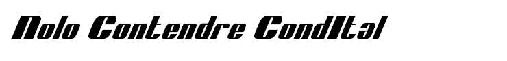 Nolo Contendre CondItal