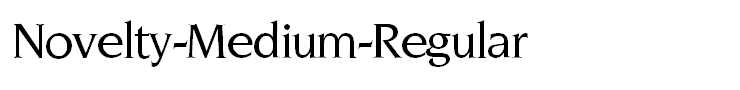 Novelty-Medium-Regular