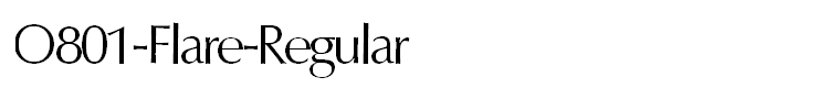 O801-Flare-Regular