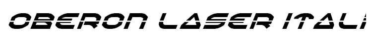 Oberon Laser Italic
