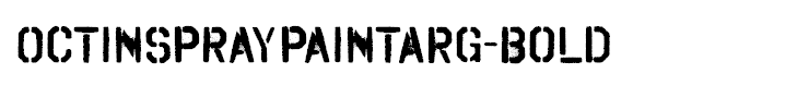 OctinSpraypaintARg-Bold