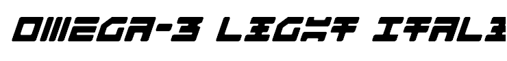 Omega-3 Light Italic
