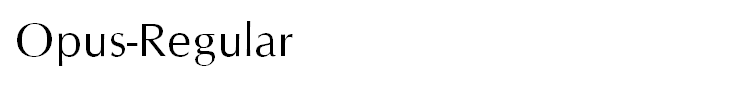 Opus-Regular