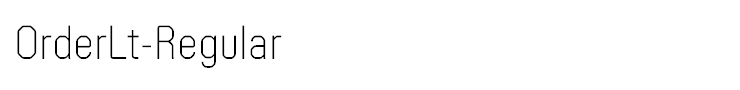 OrderLt-Regular