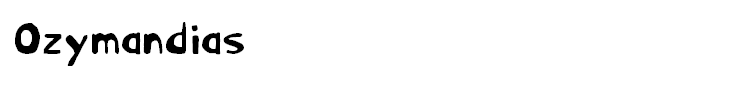 Ozymandias