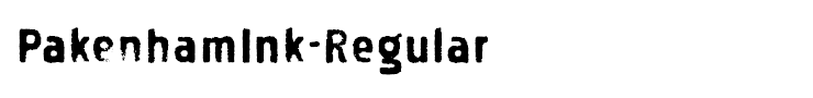 PakenhamInk-Regular