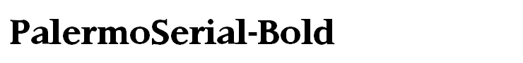 PalermoSerial-Bold