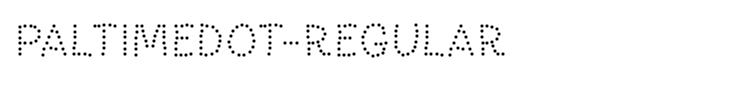 PaltimeDot-Regular