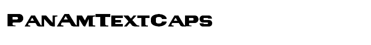 PanAmTextCaps