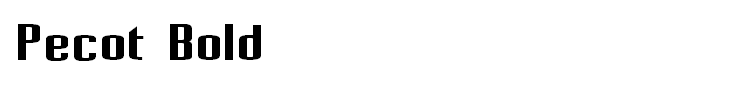 Pecot Bold