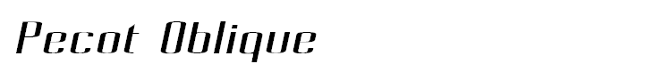 Pecot Oblique