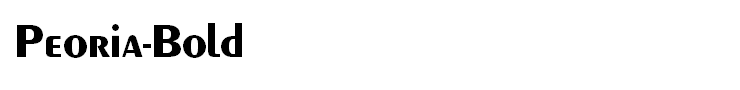 Peoria-Bold