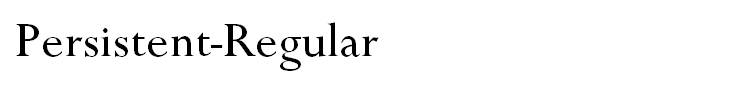 Persistent-Regular
