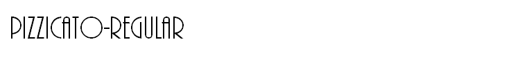 Pizzicato-Regular