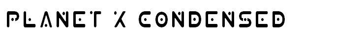 Planet X Condensed