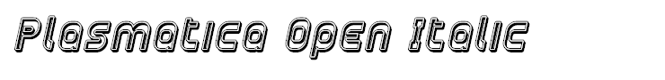 Plasmatica Open Italic