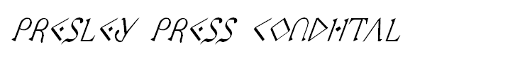 Presley Press CondItal