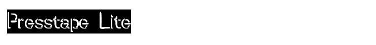 Presstape Lite