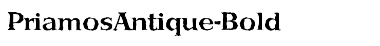 PriamosAntique-Bold