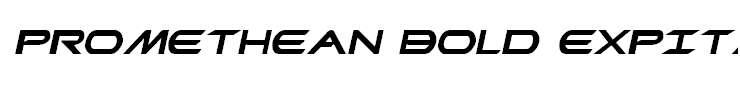 Promethean Bold ExpItalic
