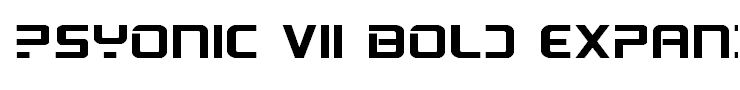 PsYonic VII Bold Expanded