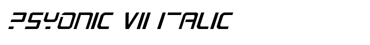 PsYonic VII Italic