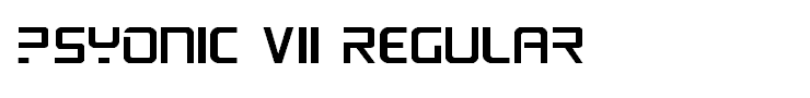 PsYonic VII Regular