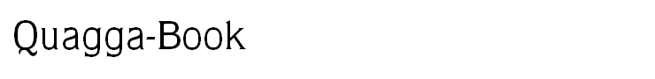 Quagga-Book