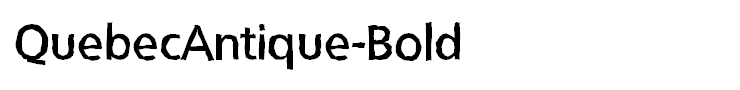 QuebecAntique-Bold