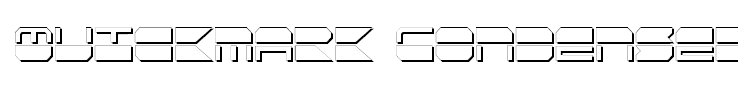 Quickmark Condensed Shadow
