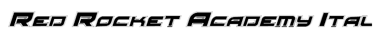 Red Rocket Academy Italic