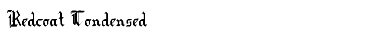 Redcoat Condensed